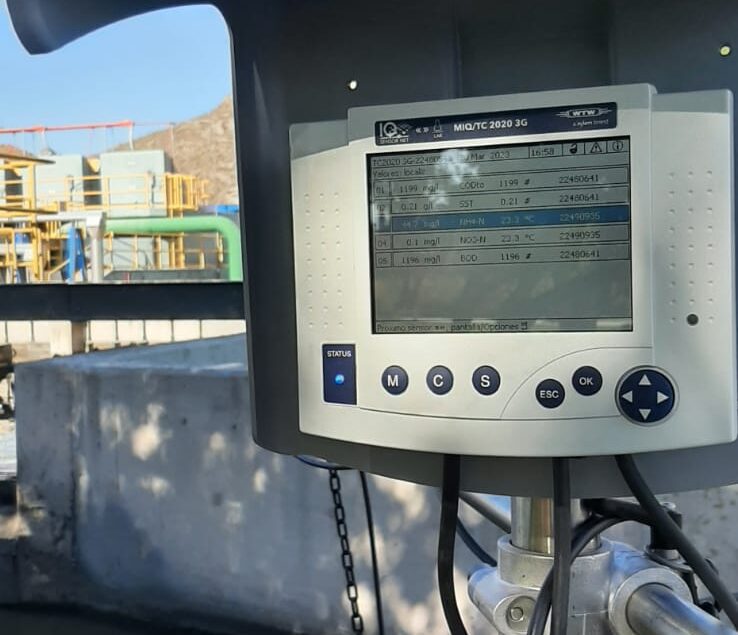 Instalación de sistema IQ sensor net